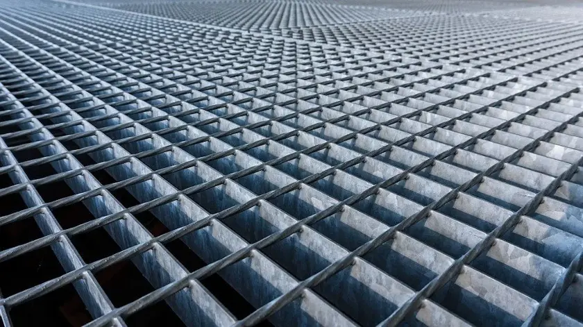 Galavanised steel grating Galavanised steel grating